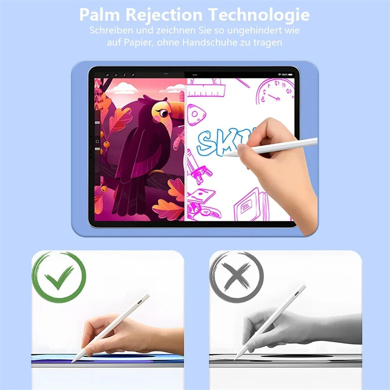 قلم لمس لآيباد برفض راحة اليد وشحن مغناطيسي — Apple Pencil بديل