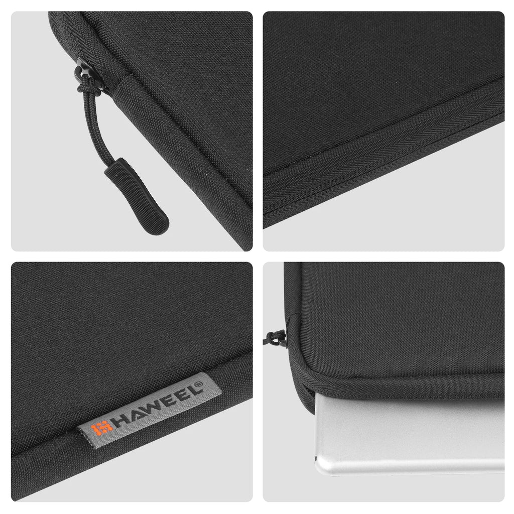 HAWEEL 11" Tablet Sleeve Case — Zipper Briefcase Bag for 9.7"–11" Tablets & iPad