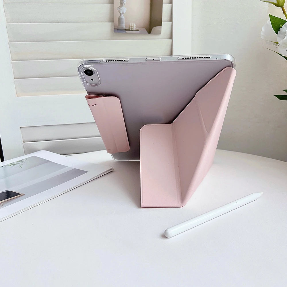 Smart Case for iPad A16 11th Gen 2025 — Air M2/M3, Pro 11, iPad 8th–10th