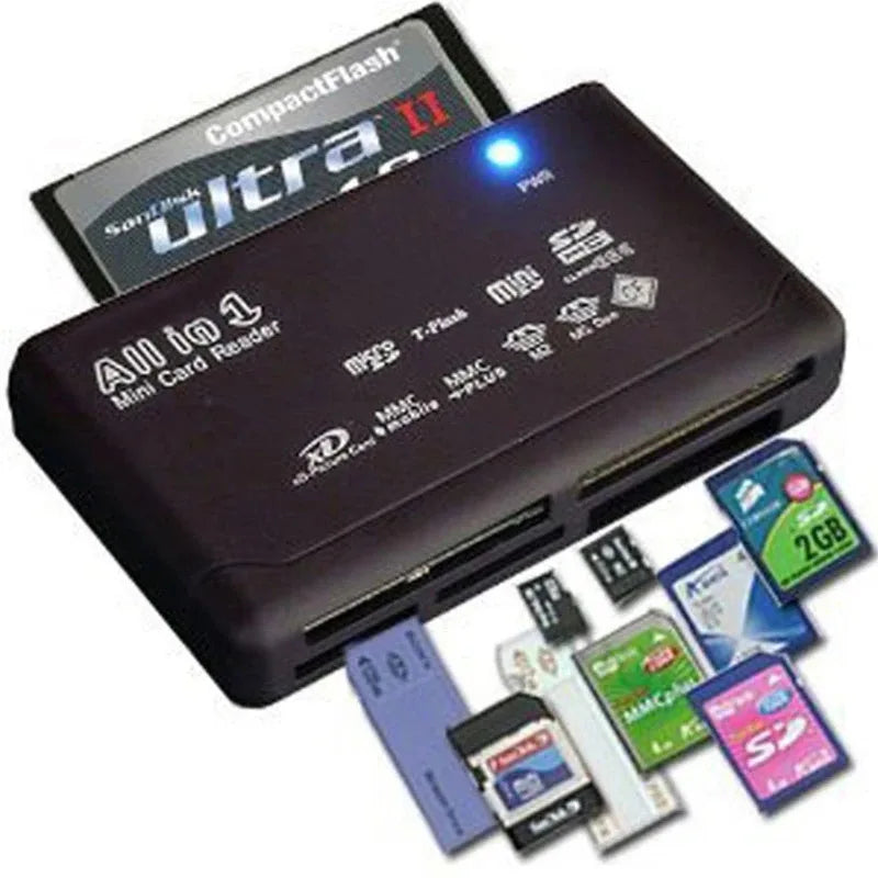 Memory Card Reader USB — SD, CF, XD, MMC, M2 — Quick Shop
