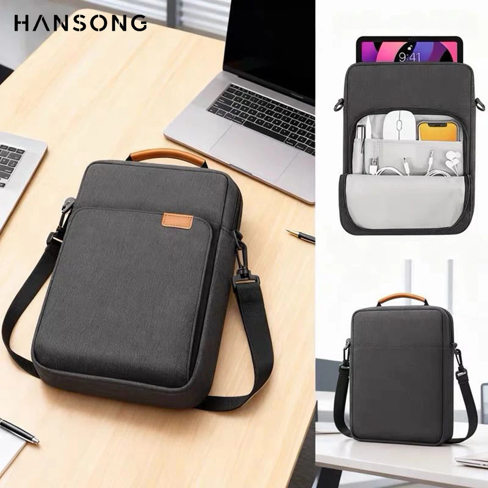 Tablet Shoulder Sleeve Bag — iPad Air/Pro 12.9", iPad Air 10.9", Galaxy Tab A 10"