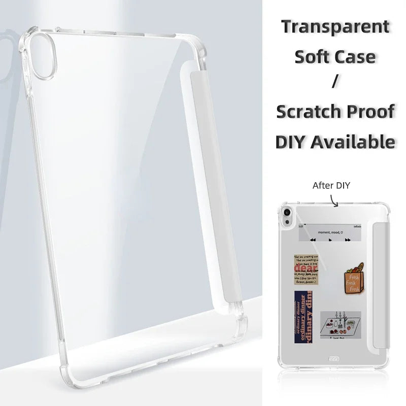 Smart Case for Lenovo Tab M11 / P11 / Xiaoxin Pad 11 — 2024/2025 with Pencil Holder