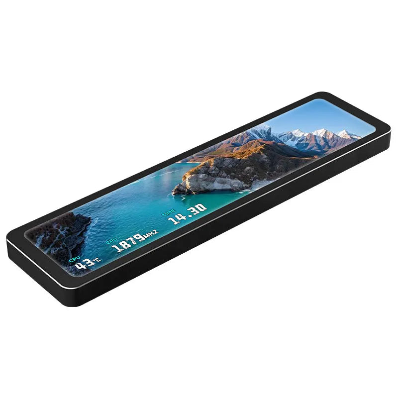 Thermalright TROFEO VISION 11.3" LCD IPS Display — 1920×400 USB-C Magnetic Screen