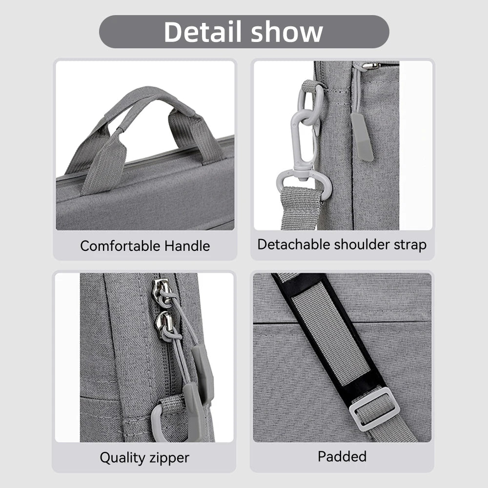 Waterproof Laptop Sleeve Bag — 14" & 15.6" for MacBook Air/Pro & Tablets