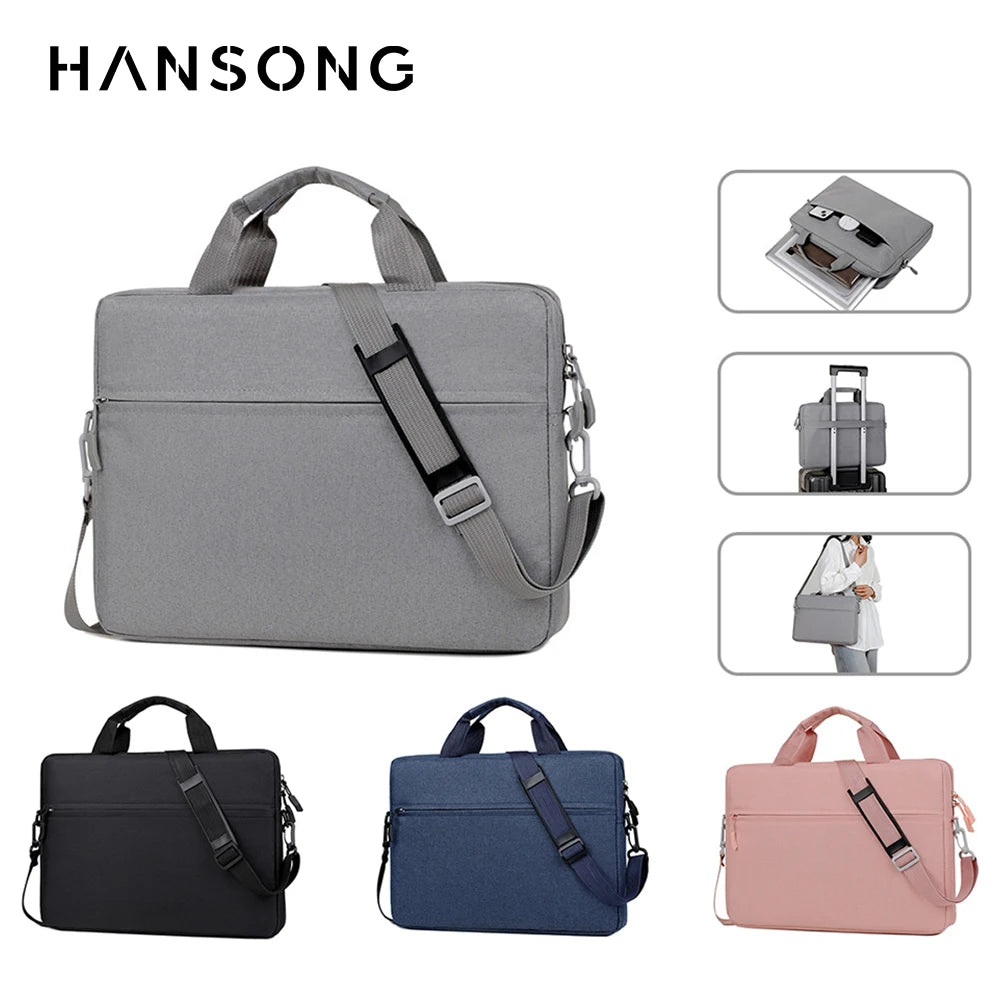 Waterproof Laptop Sleeve Bag — 14" & 15.6" for MacBook Air/Pro & Tablets