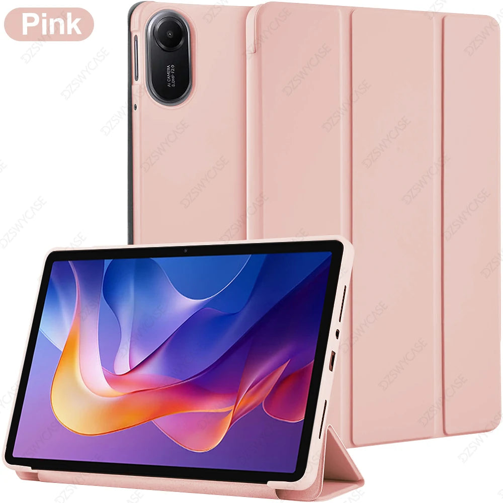 Silicone Case for Redmi Pad 2 2025 11" — Lightweight Stand & Auto Sleep/Wake
