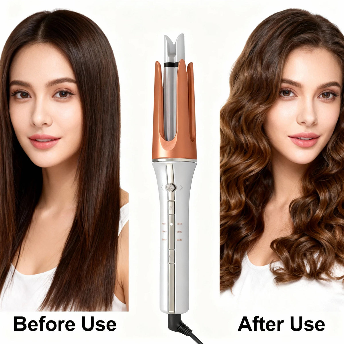 Auto Rotating Ceramic Hair Curler — Negative Ion - Quick ShopBeauty & Personal Care