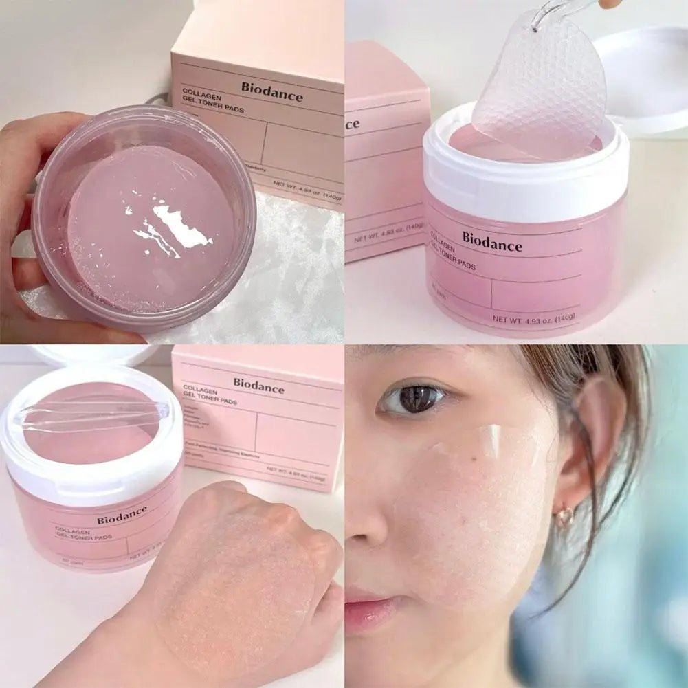 Bio-Collagen Hydrating Toner Pads — 60 Pieces - Quick ShopBeauty & Personal Care