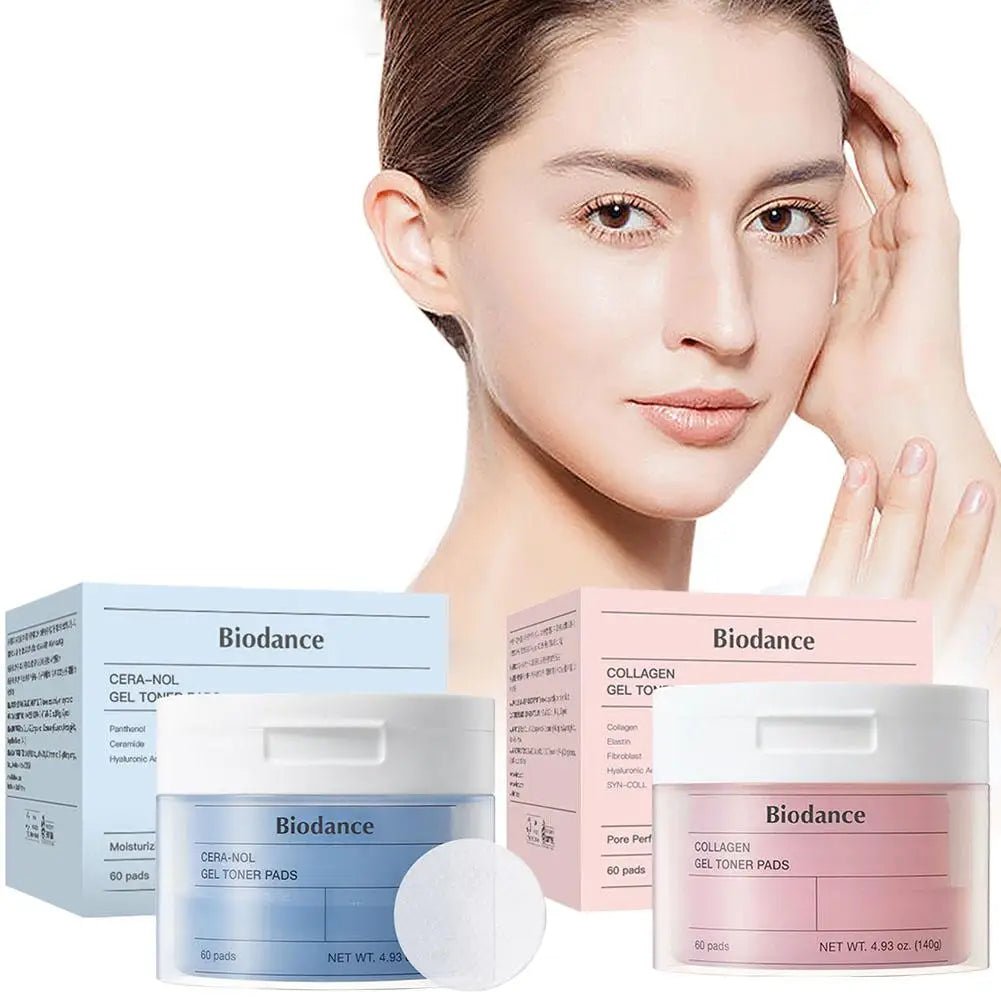 Bio-Collagen Hydrating Toner Pads — 60 Pieces - Quick ShopBeauty & Personal Care