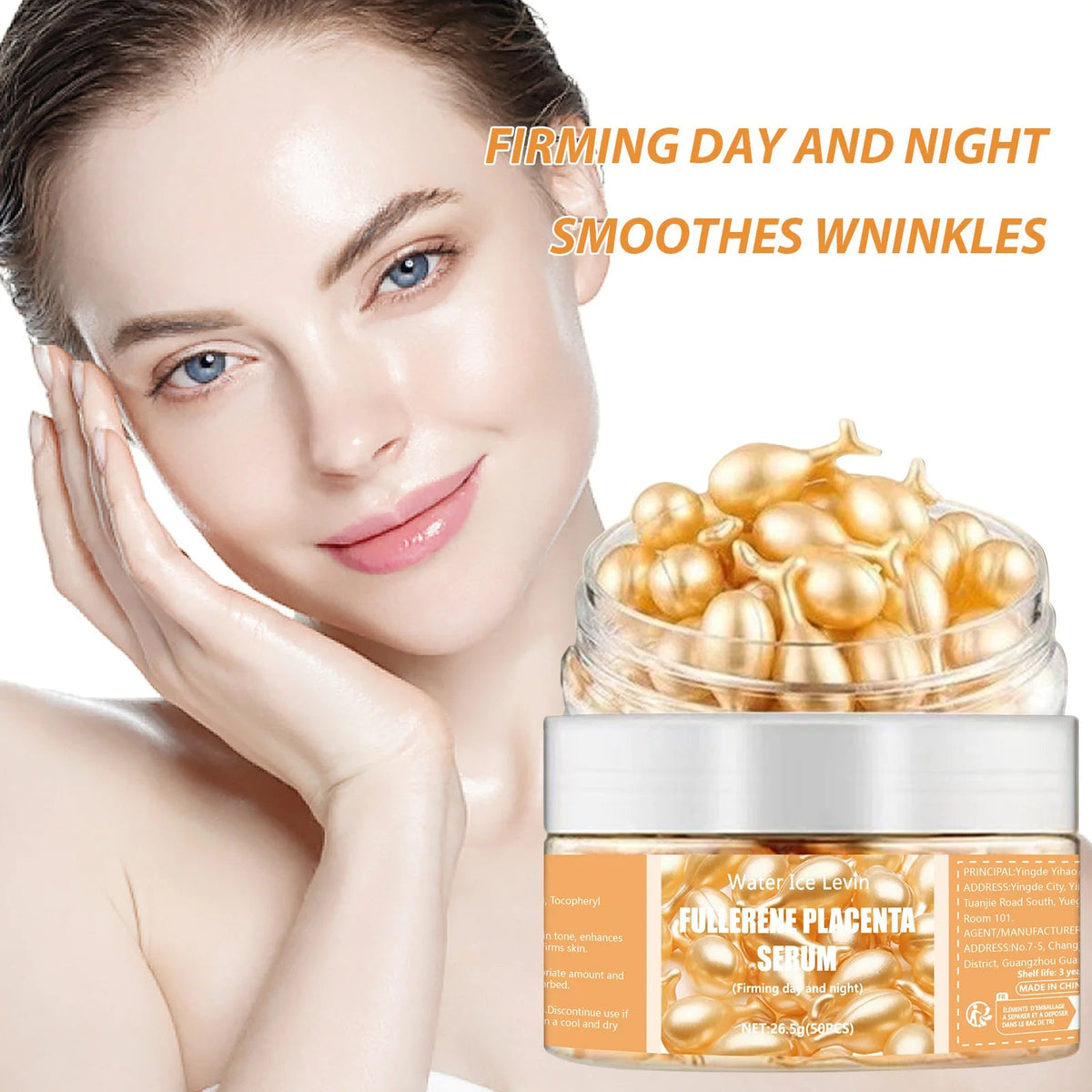 Collagen Face Care Capsules — 50 Pieces - Quick ShopBeauty & Personal Care