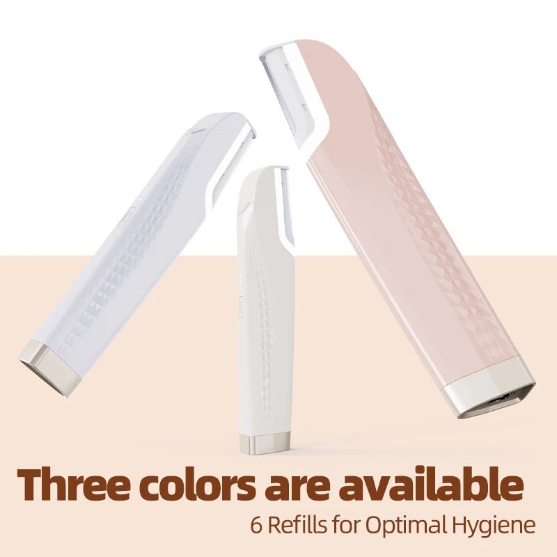 Electric Sonic Dermaplaning Facial Razor with LED - Quick ShopBeauty & Personal Care