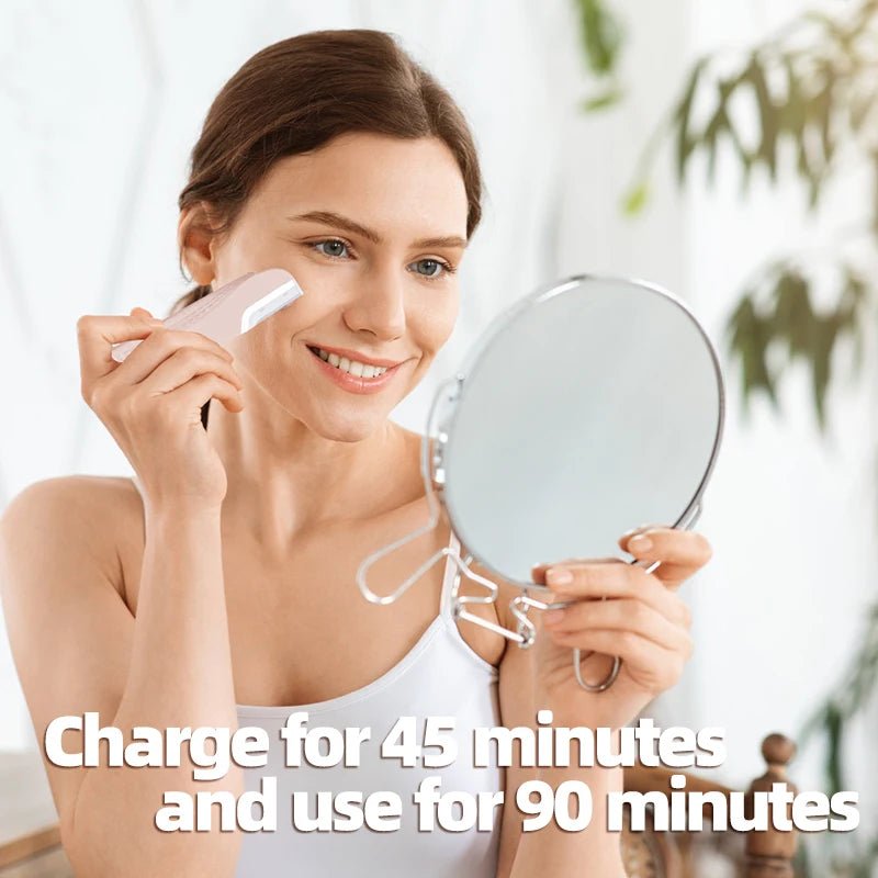 Electric Sonic Dermaplaning Facial Razor with LED - Quick ShopBeauty & Personal Care