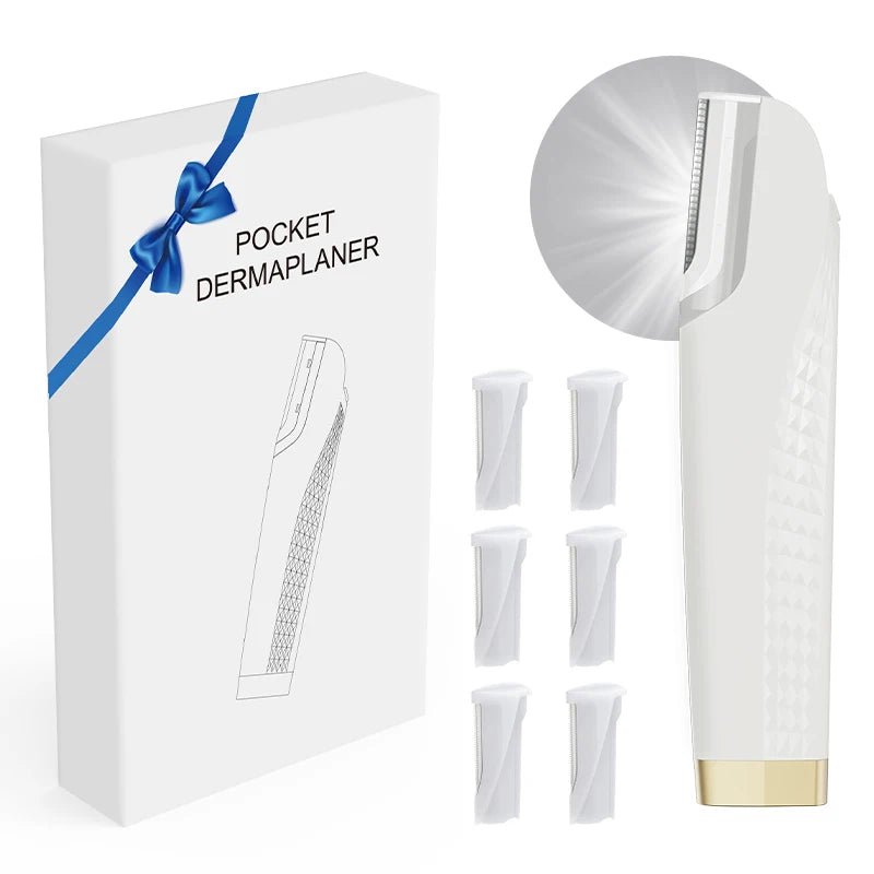 Electric Sonic Dermaplaning Facial Razor with LED - Quick ShopBeauty & Personal Care