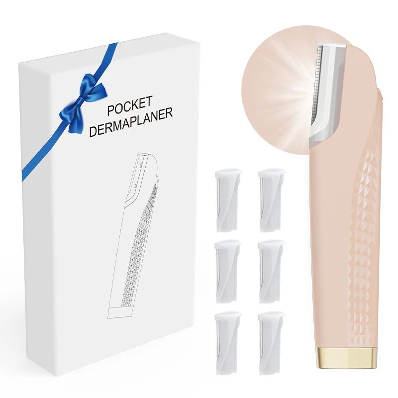 Electric Sonic Dermaplaning Facial Razor with LED - Quick ShopBeauty & Personal Care