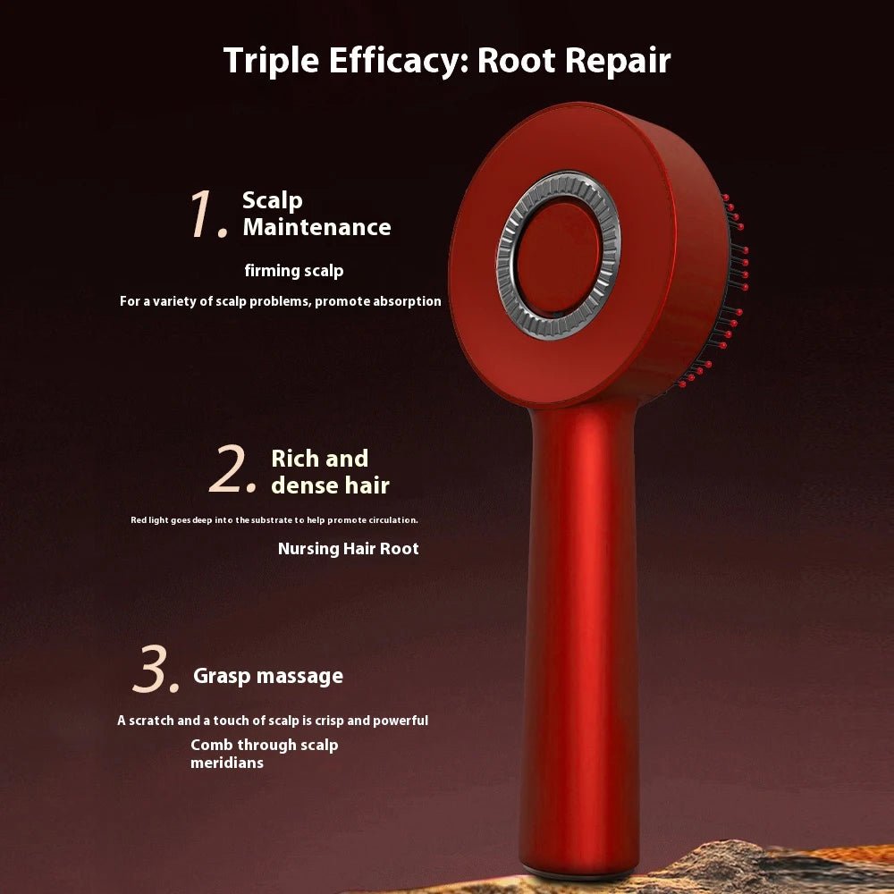 Electric Vibration Scalp Massage Comb — Red Light Hair Growth - Quick ShopBeauty & Personal Care