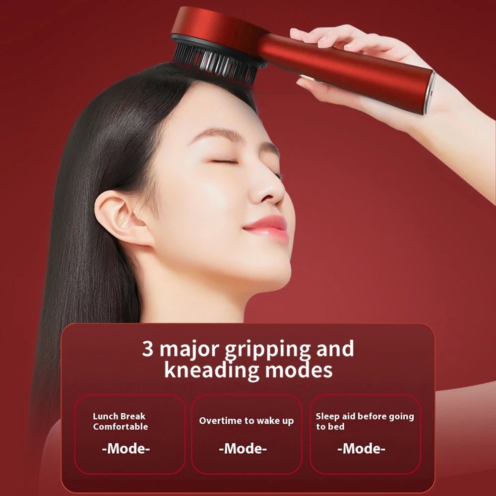 Electric Vibration Scalp Massage Comb — Red Light Hair Growth - Quick ShopBeauty & Personal Care