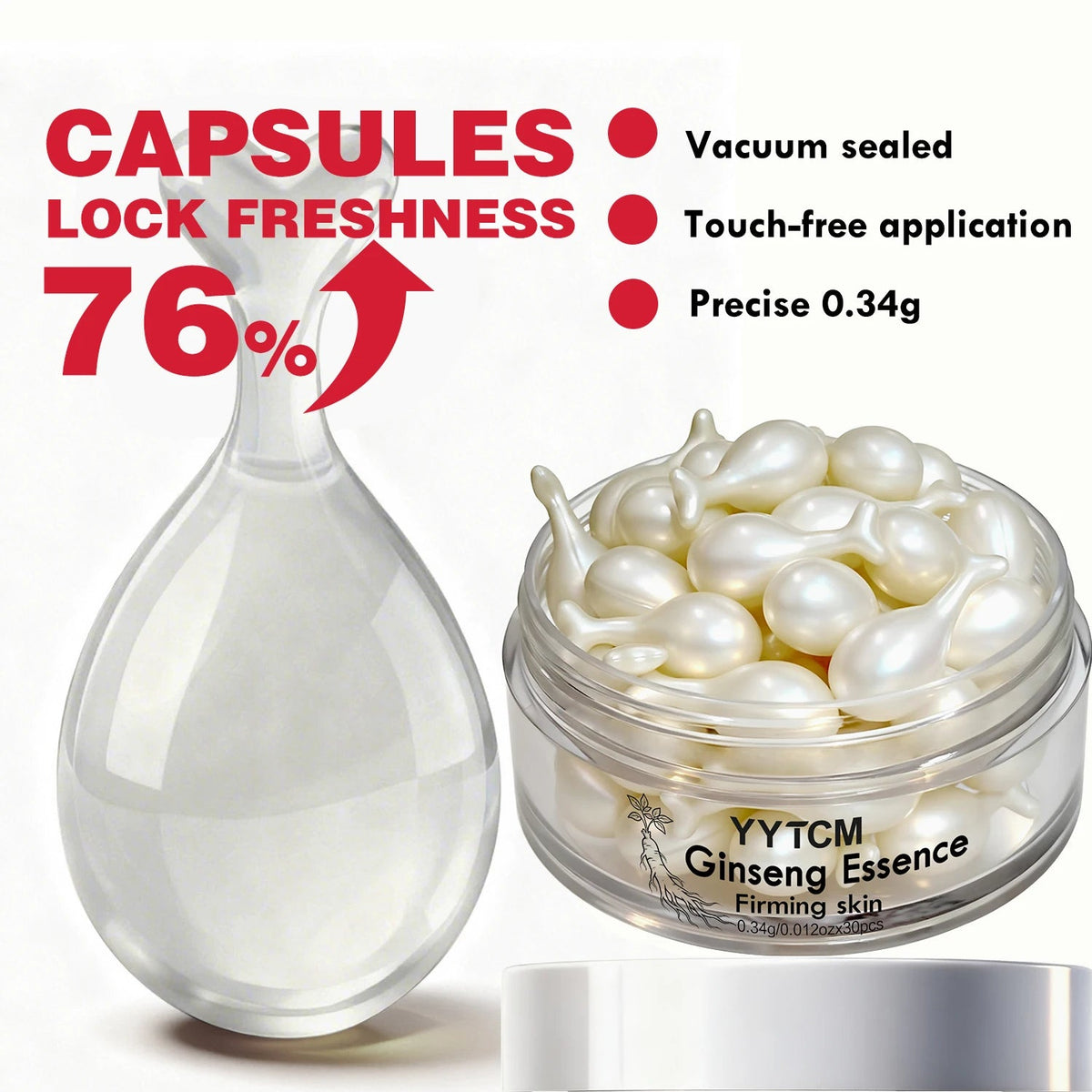 Ginseng Firming Essence Serum Capsules - Quick ShopBeauty & Personal Care
