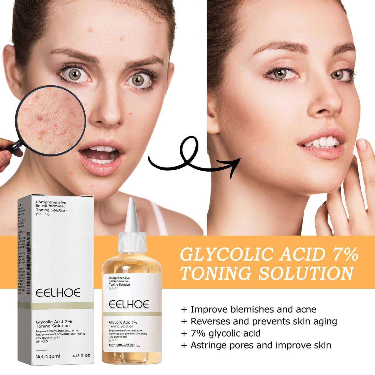 Glycolic Acid 7% Exfoliating Toner - Quick ShopBeauty & Personal Care