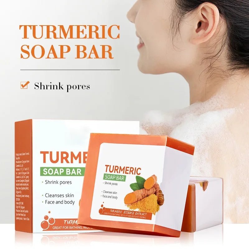 Handmade Turmeric Brightening Soap - Quick ShopBeauty & Personal Care