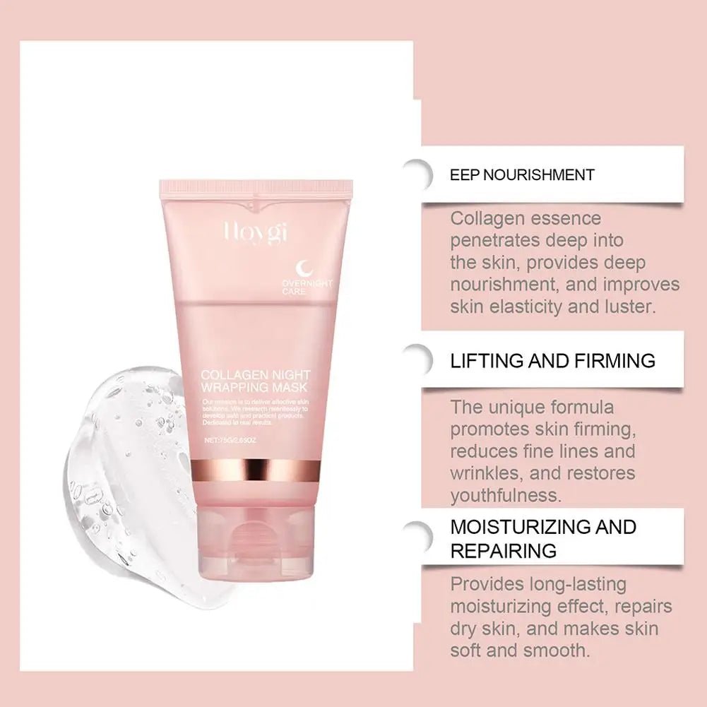 Korean Collagen Overnight Wrapping Mask 75ml - Quick ShopBeauty & Personal Care