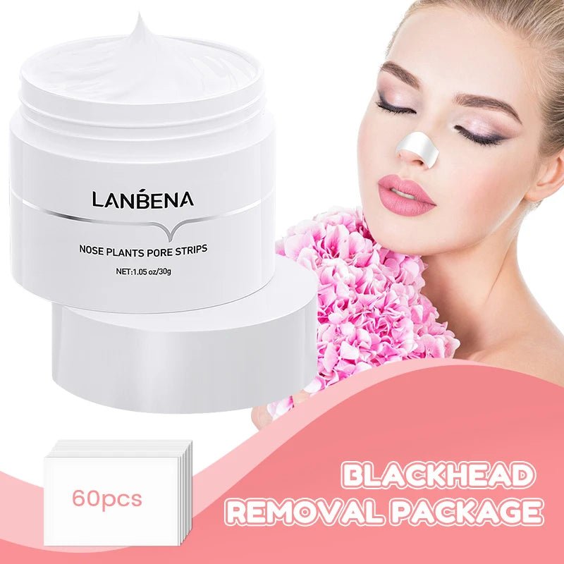 LANBENA Blackhead Remover Nose Strip Mask - Quick ShopBeauty & Personal Care