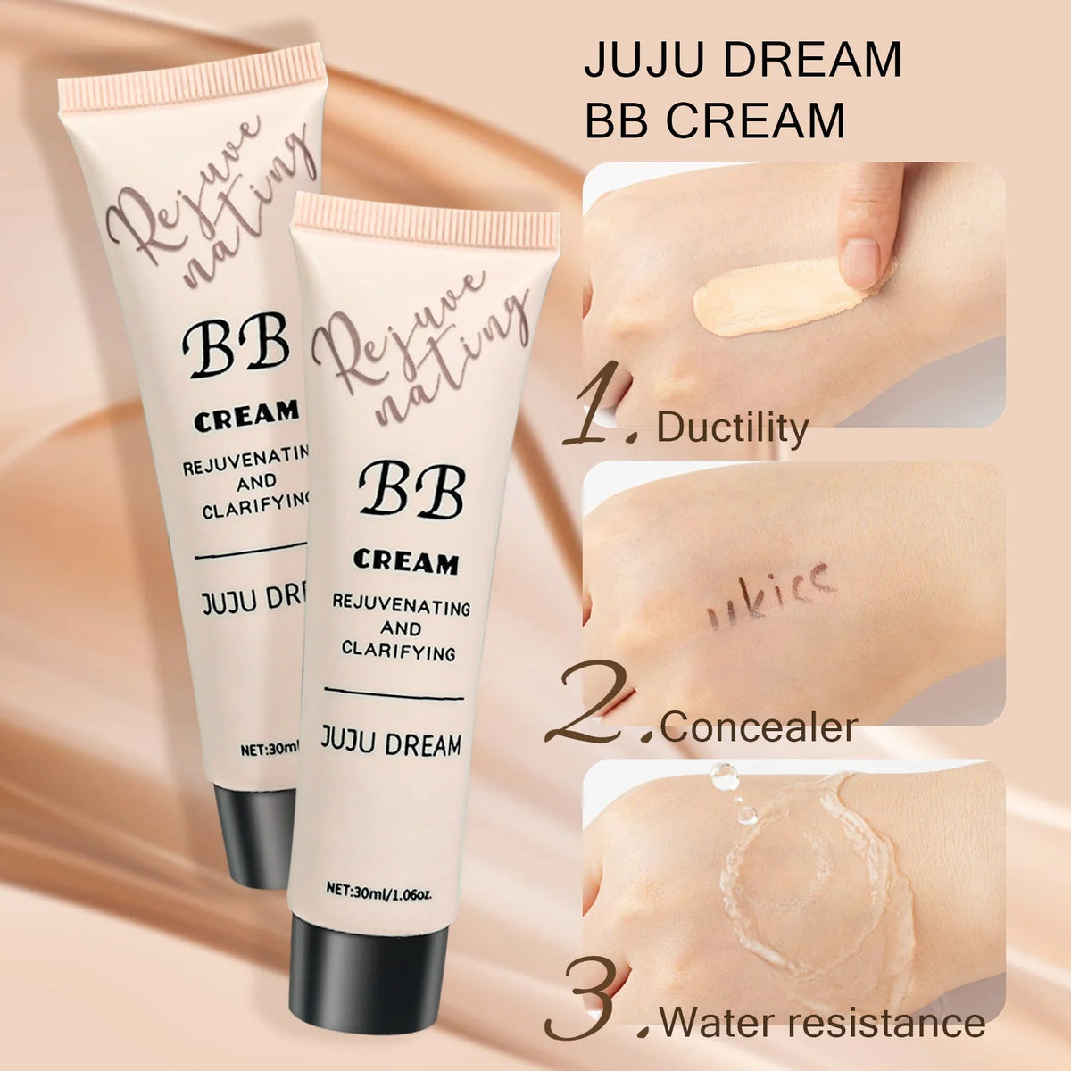 Long-Lasting BB Cream Liquid Foundation - Quick ShopBeauty & Personal Care