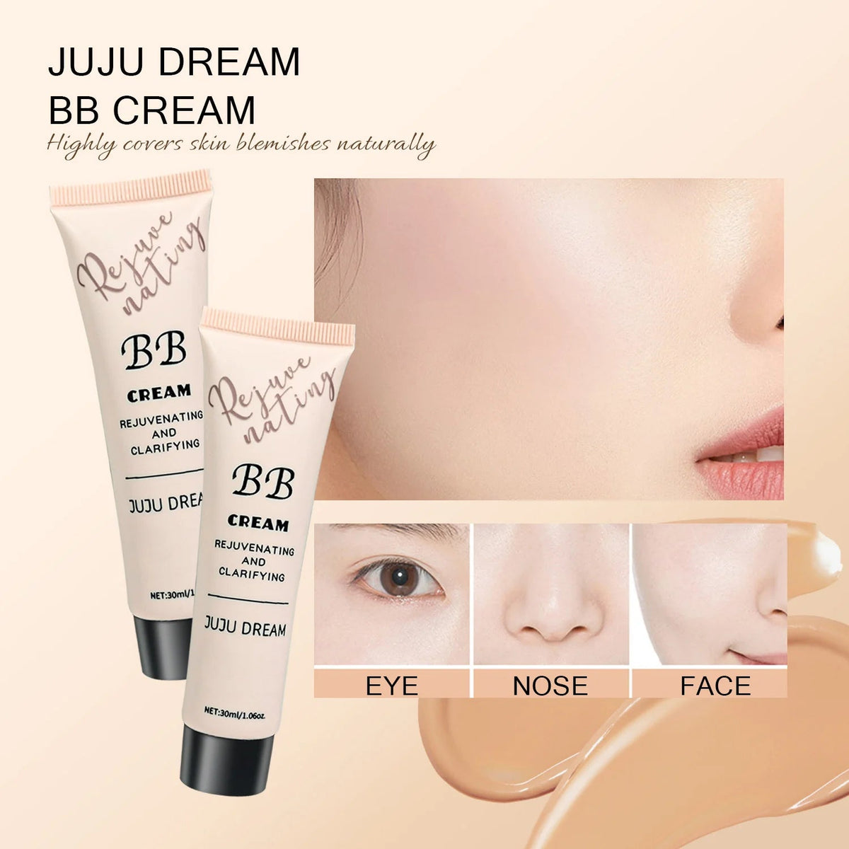Long-Lasting BB Cream Liquid Foundation - Quick ShopBeauty & Personal Care