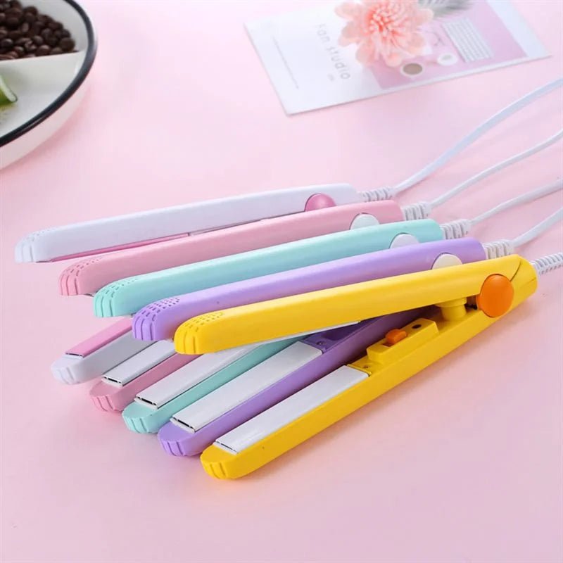 Mini 2-in-1 Ceramic Hair Straightener & Curler - Quick ShopBeauty & Personal Care