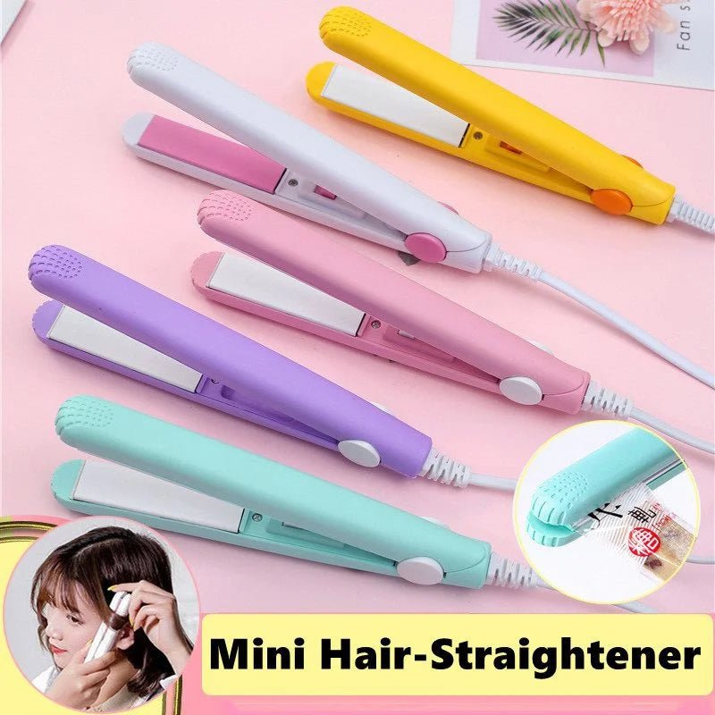 Mini 2-in-1 Ceramic Hair Straightener & Curler - Quick ShopBeauty & Personal Care