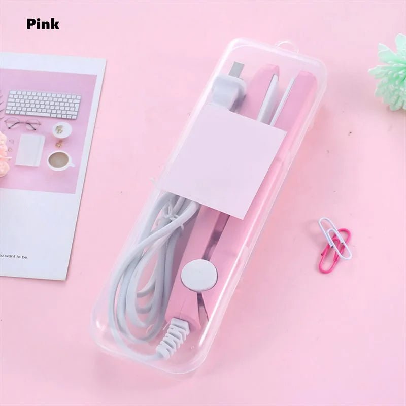 Mini 2-in-1 Ceramic Hair Straightener & Curler - Quick ShopBeauty & Personal Care