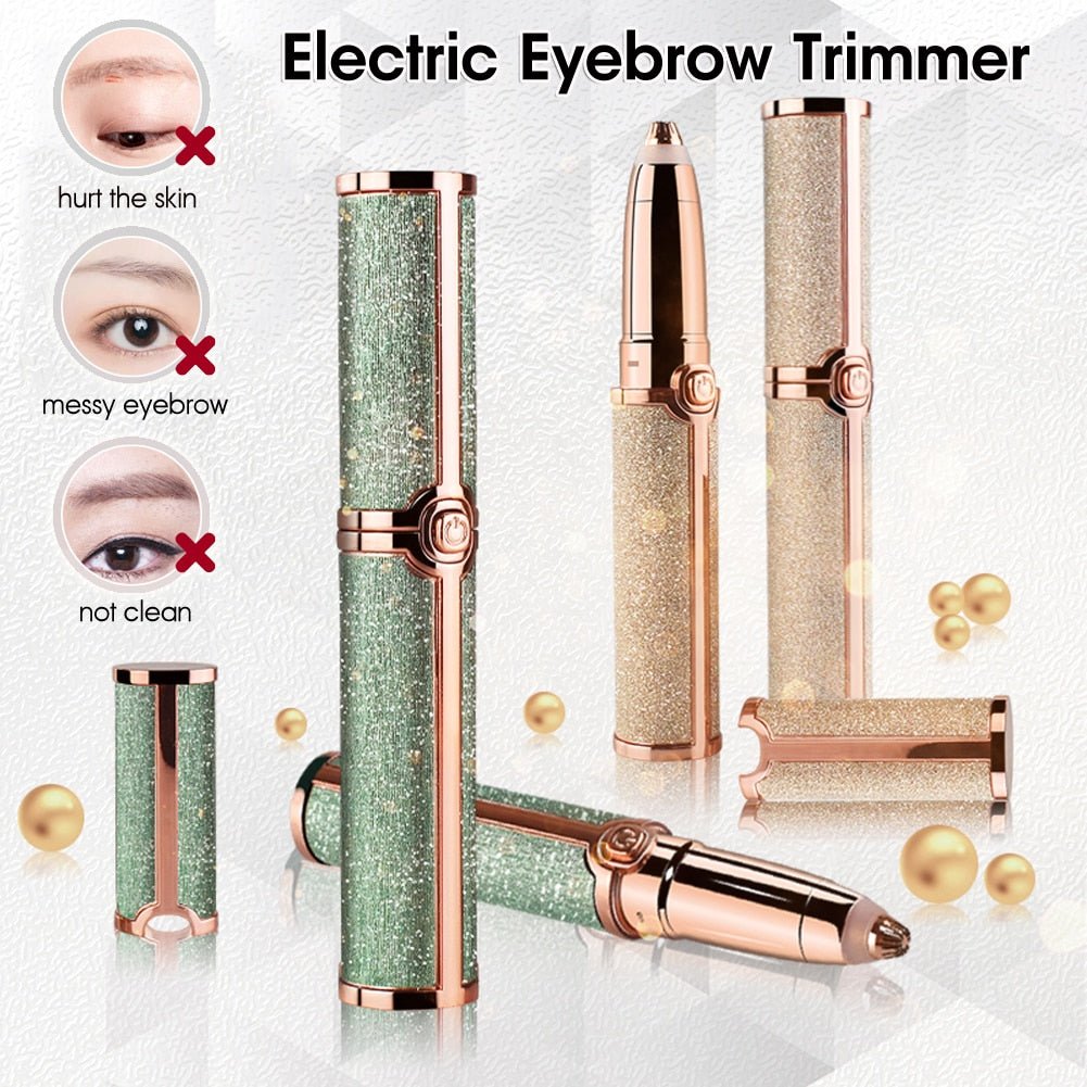 Painless Electric Facial Hair Trimmer - Quick ShopBeauty & Personal Care