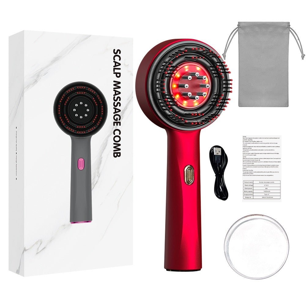 Red Light Therapy Scalp Massage Comb - Quick ShopBeauty & Personal Care