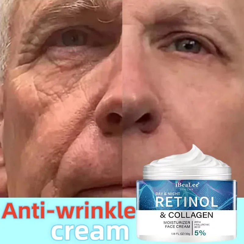 Retinol Anti-Wrinkle Cream for Men - Quick ShopBeauty & Personal Care