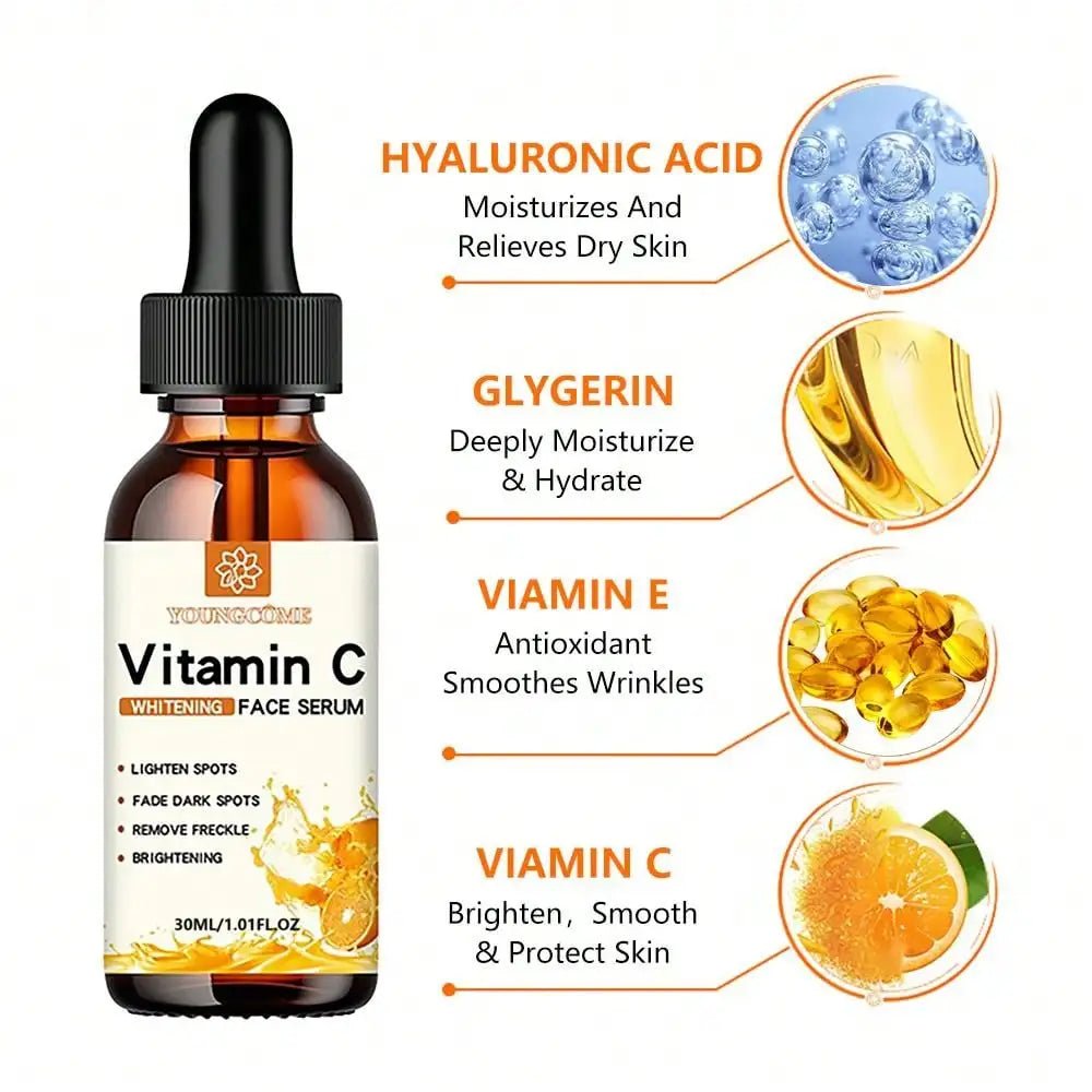 Vitamin C Hyaluronic Acid Facial Essence 30ml - Quick ShopBeauty & Personal Care
