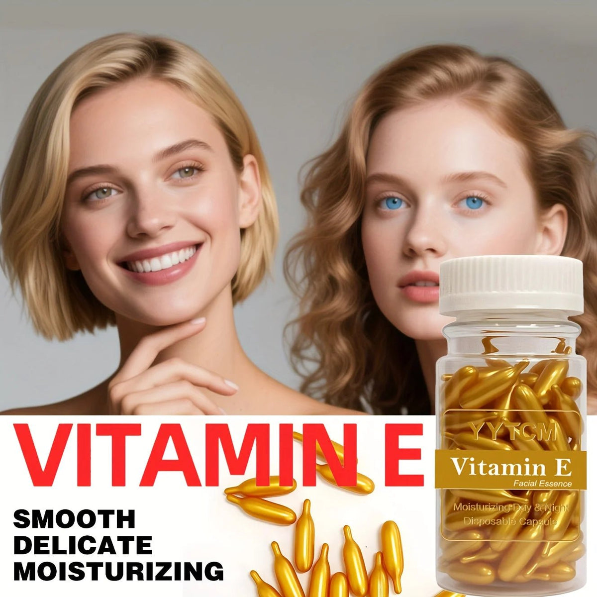 Vitamin E Serum Capsules — 90 Capsules - Quick ShopBeauty & Personal Care