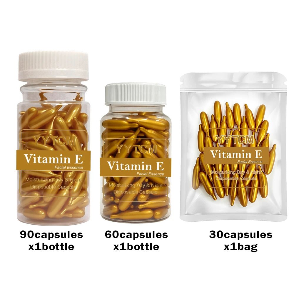 Vitamin E Serum Capsules — 90 Capsules - Quick ShopBeauty & Personal Care